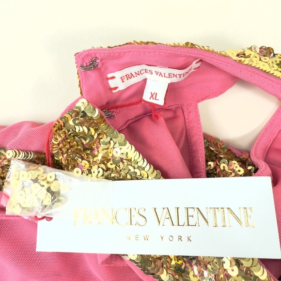 NWT Frances Valentine Sequin Embellished Top Sz XL - Picture 3 of 12